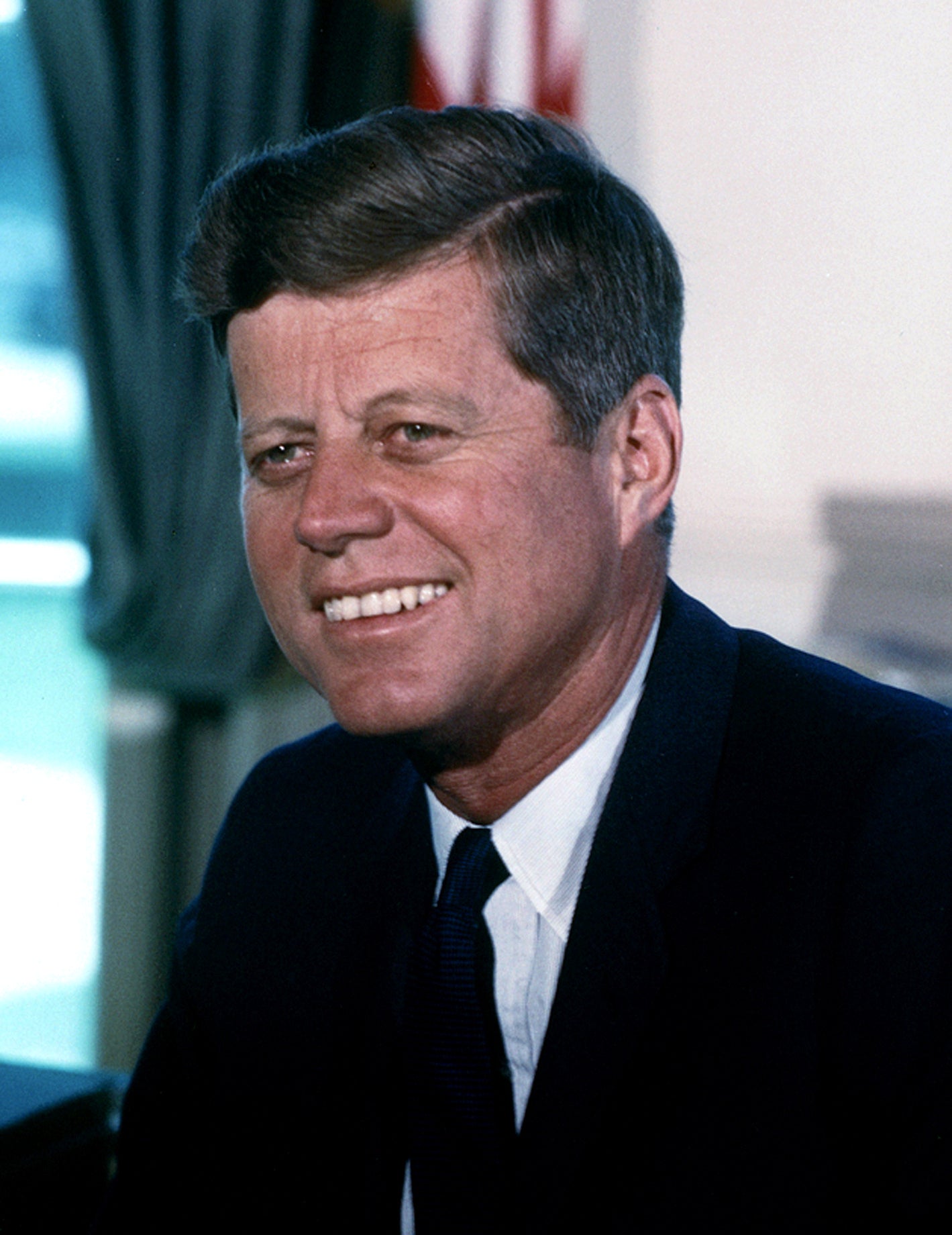 John F Kennedy portrait